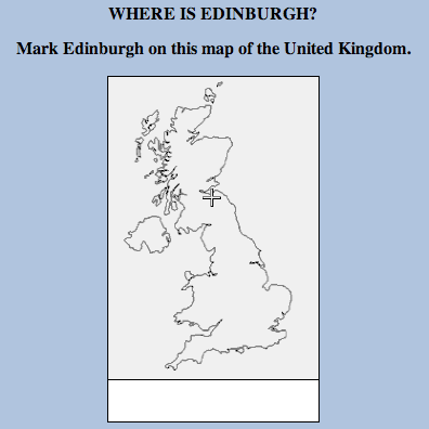 Where is Edinburgh? Illustration