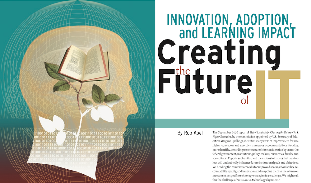 EDUCAUSE Review article Innovation, Adoption, and Learning Impact: Creating the Future of IT