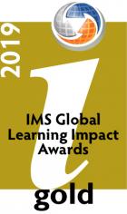 1EdTech Learning Impact Awards 2019 Gold Medalist