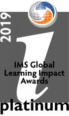 1EdTech Learning Impact Awards 2019 Platinum Medalist