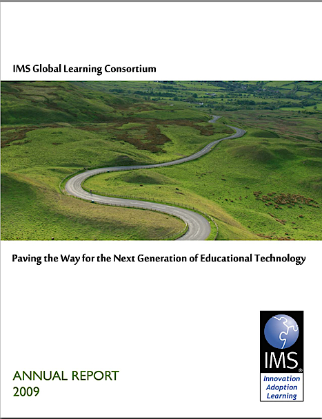 IMS annual report 2009 cover